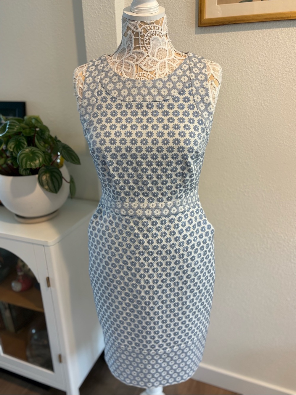Boden Floral Sheath Dress with pockets